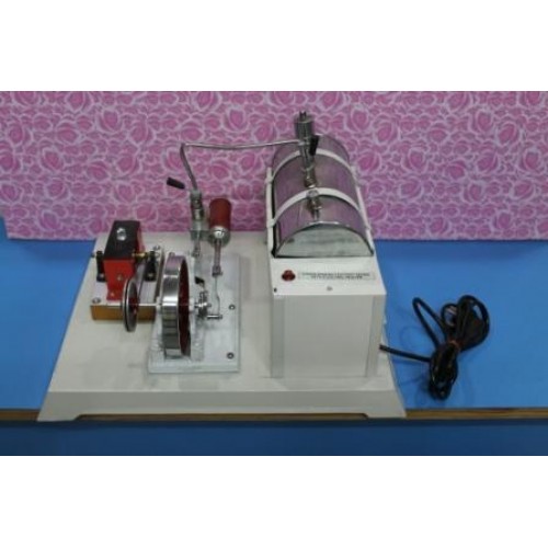 Steam Engine Model with Electricity Generator